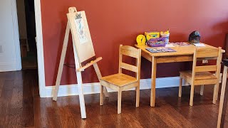 Chalkboard and Clipboard Easel - One Day Build - 399