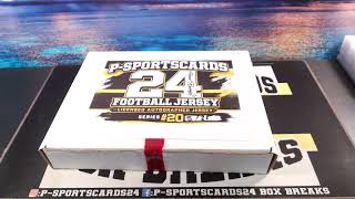 2026 LICENSED NFL AUTOGRAPHED FOOTBALL PREMIUM JERSEY LIVE BOX BREAK | #14/25 - SERIES #20