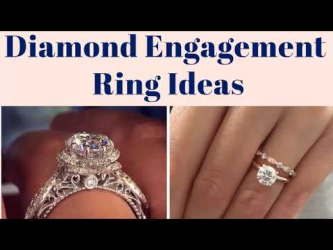 diamond-engagement-rings---200+-engagement-ring-ideas-for-women-2019