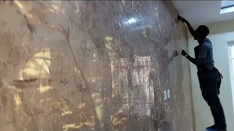 Application of Stucco Paint