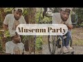 Museum Party | Vlog ! Come Along With Me 🤍  #Freshupmfa #Gioswaby #mfastpete