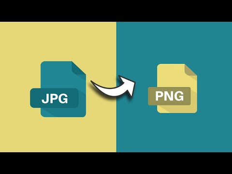How to Convert JPG To PNG Image With A Transparent Background