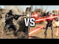 WARHAMMER 40K vs STAR WARS ► Death Korps of Krieg vs Battle Droids (4K, Cinematic)