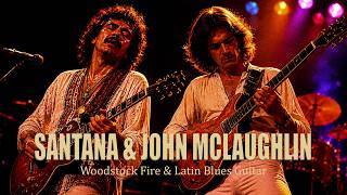 Santana & John McLaughlin – Woodstock Fire & Latin Blues Guitar | Full Legacy Tribute