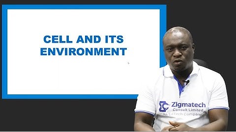 BIOLOGY | CELL AND ITS ENVIRONMENT | EXAM GUIDE | LEARNING HUB | ZIGMATECH CONSULT LIMITED | EXAM