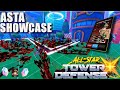 New Asta Showcase In AllStar Tower defense X