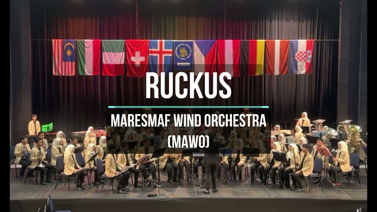 MARESMAF WIND ORCHESTRA (MAWO) - RUCKUS PERSEMBAHAN DI PRAGUE 2025