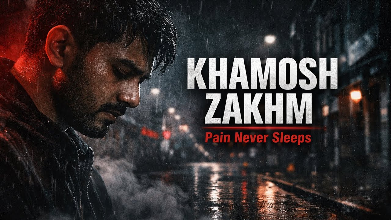 KHAMOSH ZAKHM | Dard Bhara Sad Rap | Pain Never Sleeps | Hindi Rap 2026