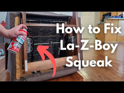 How to Fix a Noisy Squeaky La-Z-Boy Recliner - YouTube