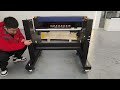 5/6 head 70cm DTF Printer Installation Demo 2-feeding system, sophie +86 15136217640