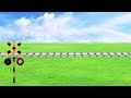 【踏切アニメ】ふみきりカンカンの日常 6393 ♪ Railroad crossing daily life 6393 ♫