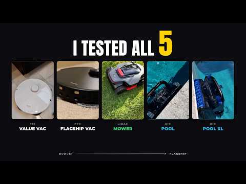 Thumbnail for MOVA Smart Whole Home Lineup — 5 Incredible Robots for Your Floors, Lawn & Pool