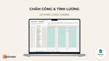 Chấm công & tính lương - Gửi phiếu lương tự động