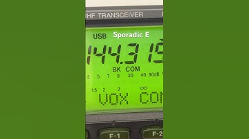 Sporadic 144 MHz