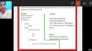 Chapter 9: constructors and destructors
