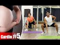 Cardio lose weight at home with a trainer #5