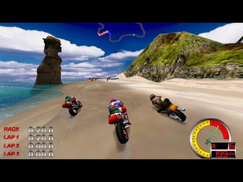 Redline Racer PC Gameplay (3Dfx mode)