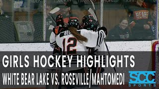 Highlights - Girls Hockey White Bear Lake vs. Roseville/Mahtomedi - December 13, 2023
