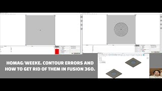 FUSION 360 TO WOODWOP-CONTOUR ERRORS IN WOODWOP AND HOW TO GET RID OF THEM IN FUSION 360.
