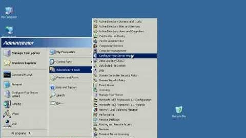 Windows Server 2003 - DHCP Server Configuration- Anoj_Anjo.flv