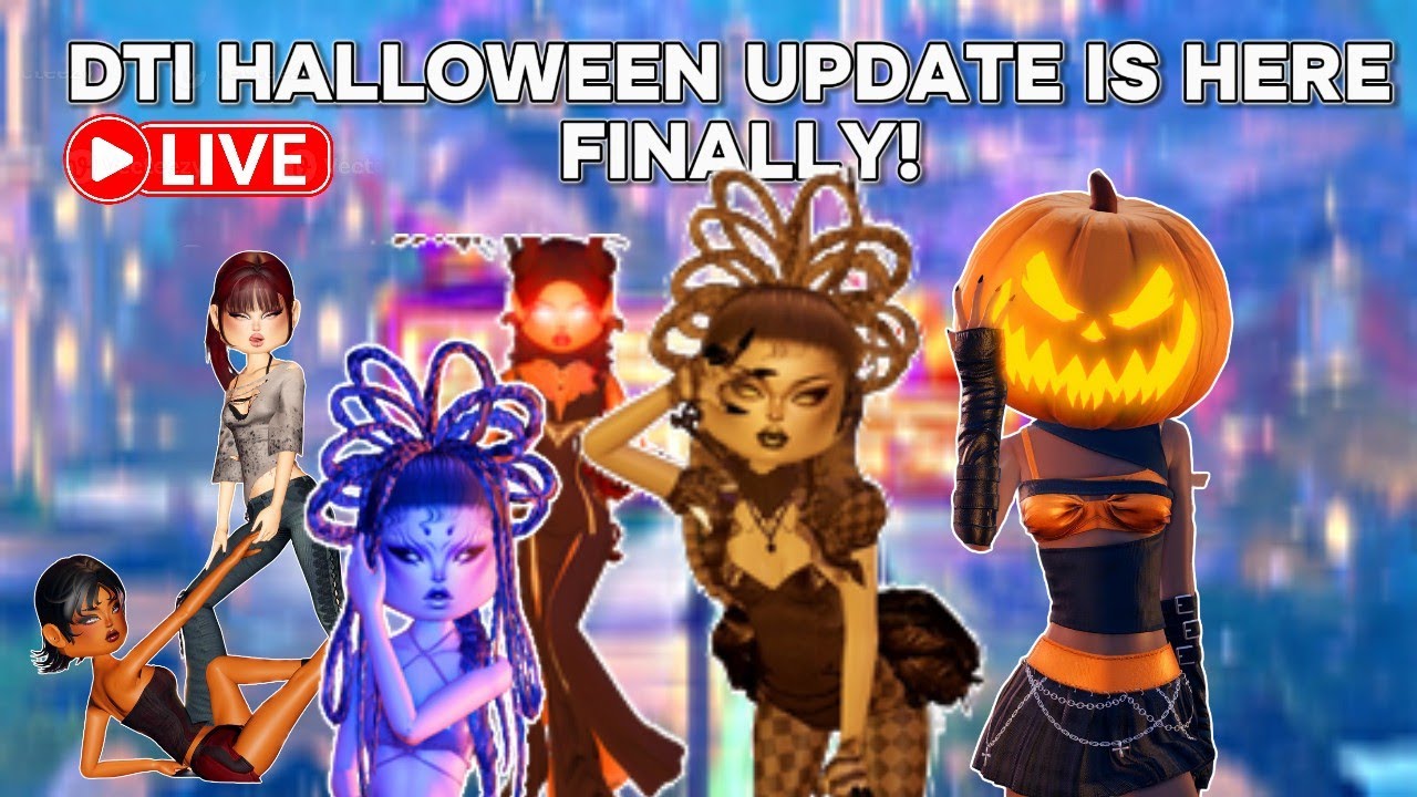 Dress To Impress Halloween Update IS HERE Now Roblox Live! - YouTube