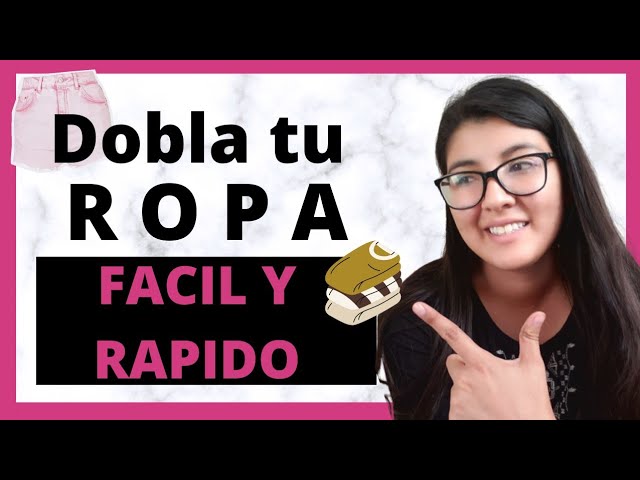 HAZ TU PROPIA MÁQUINA DE DOBLAR ROPA!!! - Ideas Faciles y Economicas