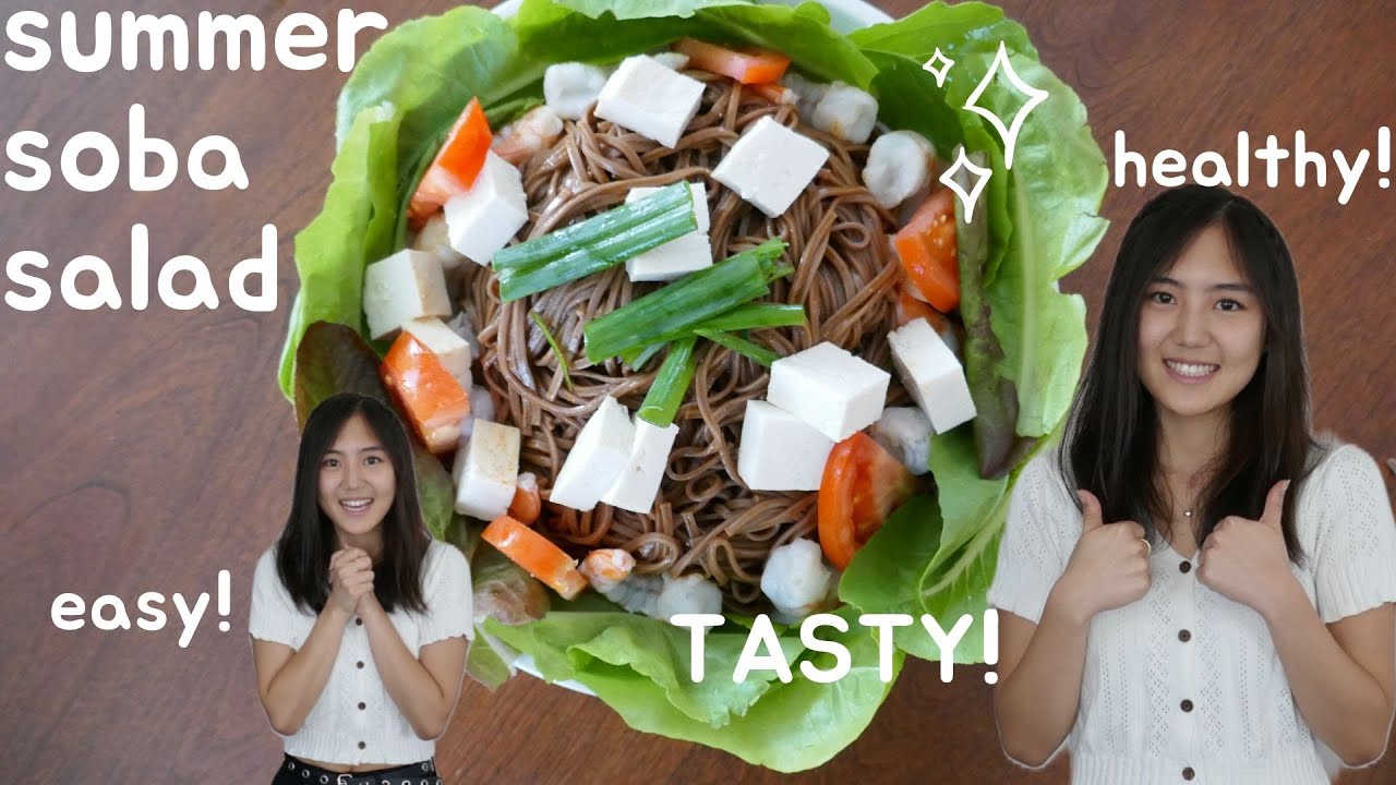 EASY HEALTHY RECIPE FOR WEIGHT LOSS how to make a yummy summer soba