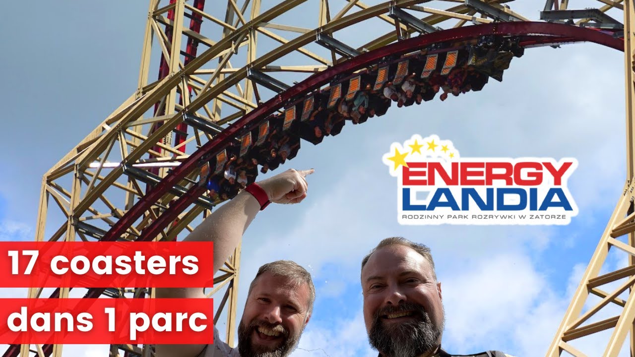 Energylandia, le parc d'attractions avec le + de montagnes russes en Europe