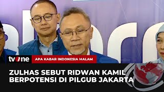 Ridwan Kamil Mendapat Dukungan dari PAN pada Bursa Cagub DKI Jakarta | AKIM tvOne