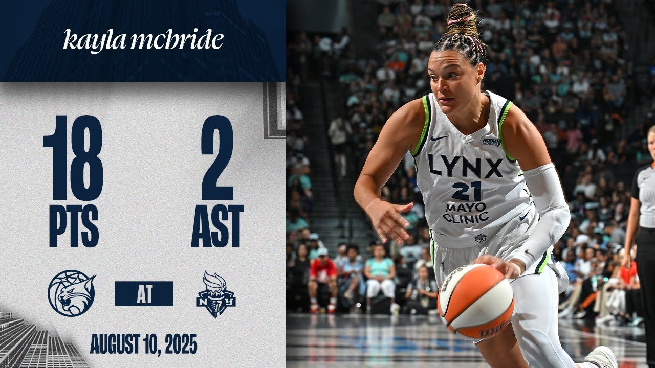 Kayla McBride Goes Off Vs The New York Liberty With 18 Points | 08.10.25