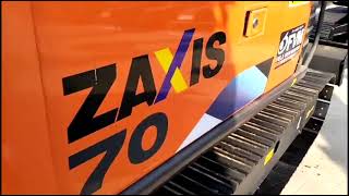 2023 HITACHI ZX70 For Sale - YouTube