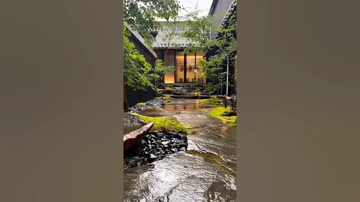 Japanese garden 🌲⚫🟢