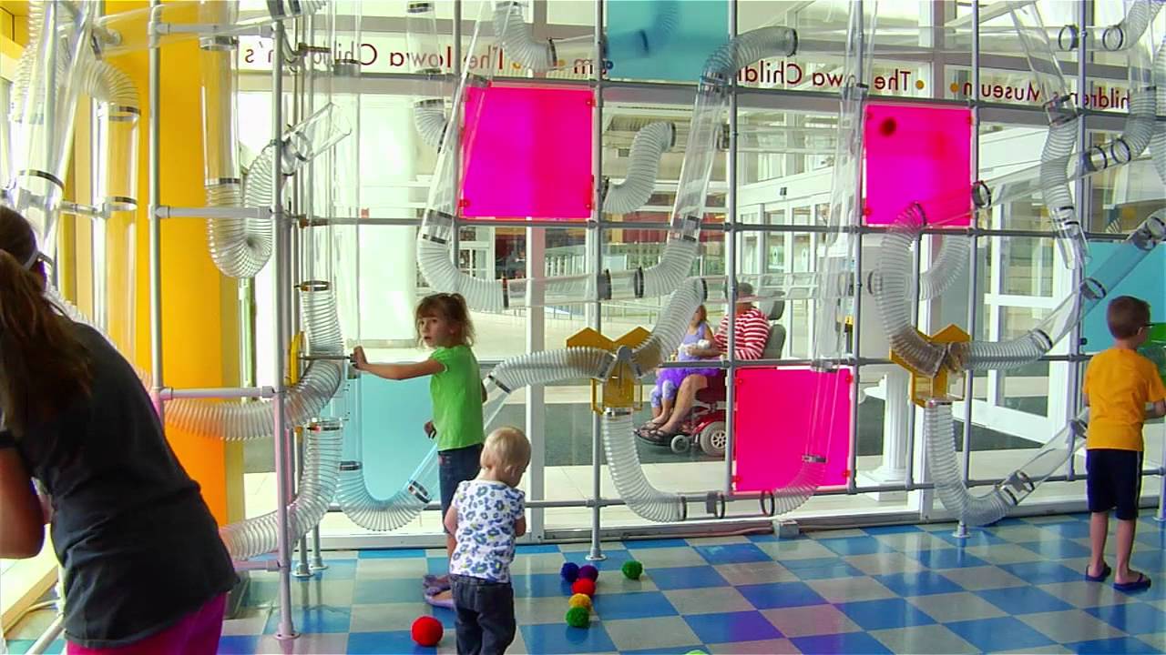 The Iowa Children's Museum Hawkdrop Program - YouTube