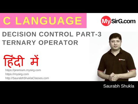 Lecture 6 Decision Control in C Part 3 Hindi