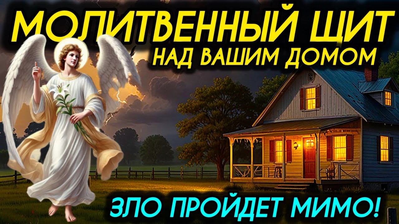 Молитвенный щит Над вашим домом Зло пройдет мимо!