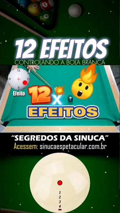 ✓QUAL EFEITO❓ #sinuca #snooker #dicasdesinuca #sinuquinha