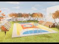 RENDER PARQUE SANTA MARIA DEL PINAR - PIURA