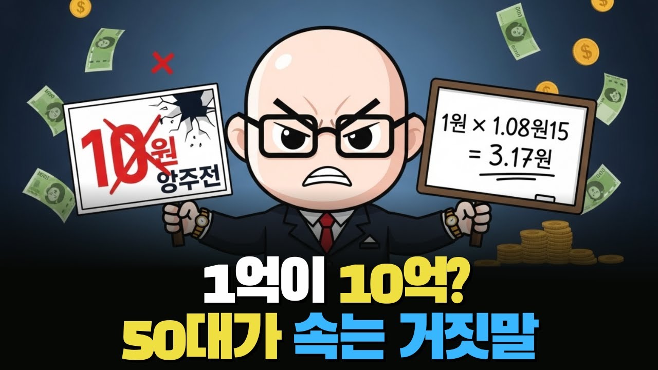 50대 1억으로 10억 만든다?.. 이 환상이 당신을 망하게 합니다