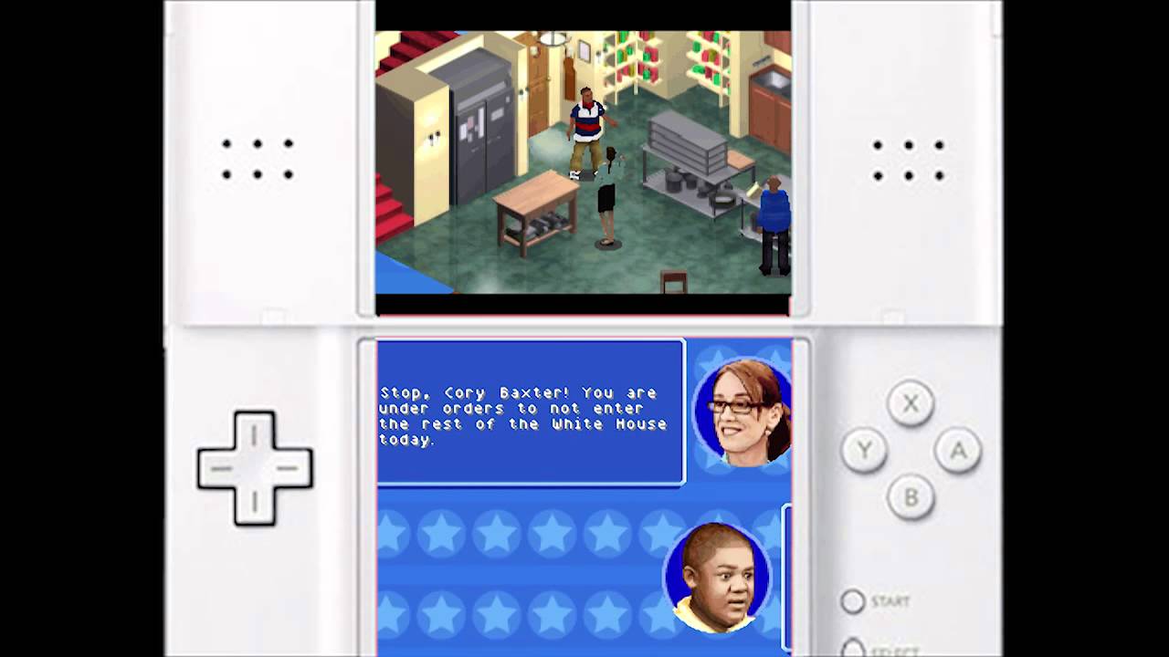 cory in the house video game