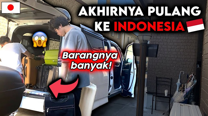 ALHAMDULILLAH, SETELAH 6 TAHUN BISA PULANG KE INDONESIA