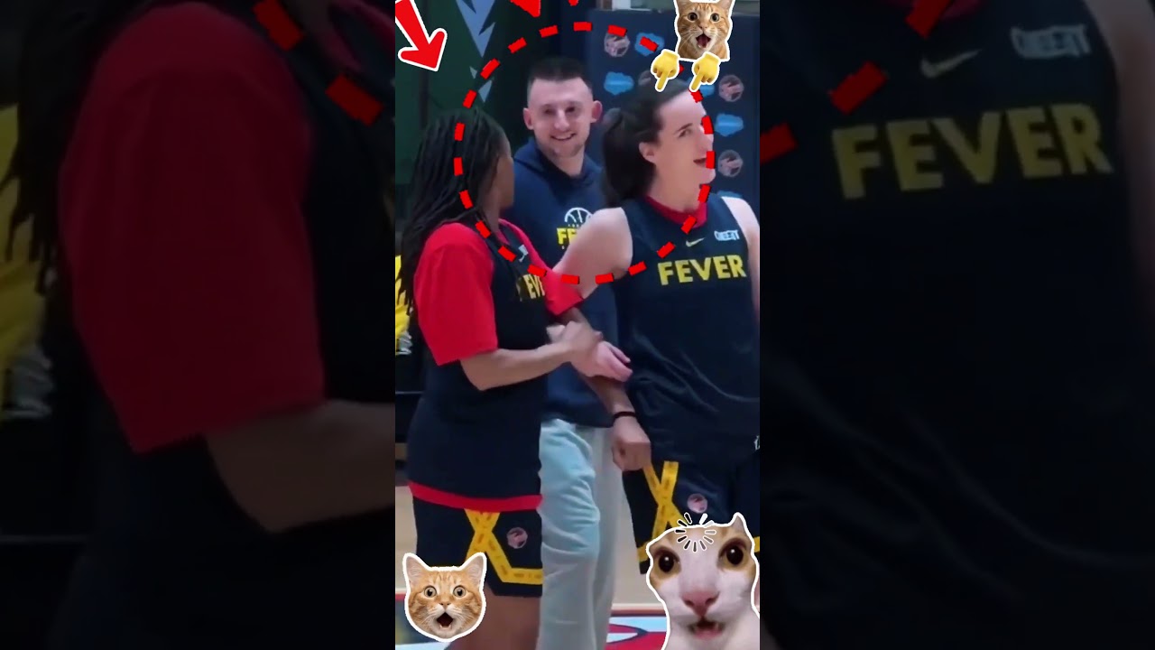 ⁣Caitlin Clark’s Funniest Off-Court Moments Caught On Camera!🔥 #wnba #caitlinclark #basketball #viral