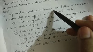 Hill climbing search technique in Artificial intelligence