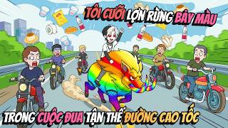 Tôi Cưỡi Lợn Rừng Bảy Màu Trong Cuộc Đua Tận Thế Đường Cao Tốc | AVGsub screenshot 4