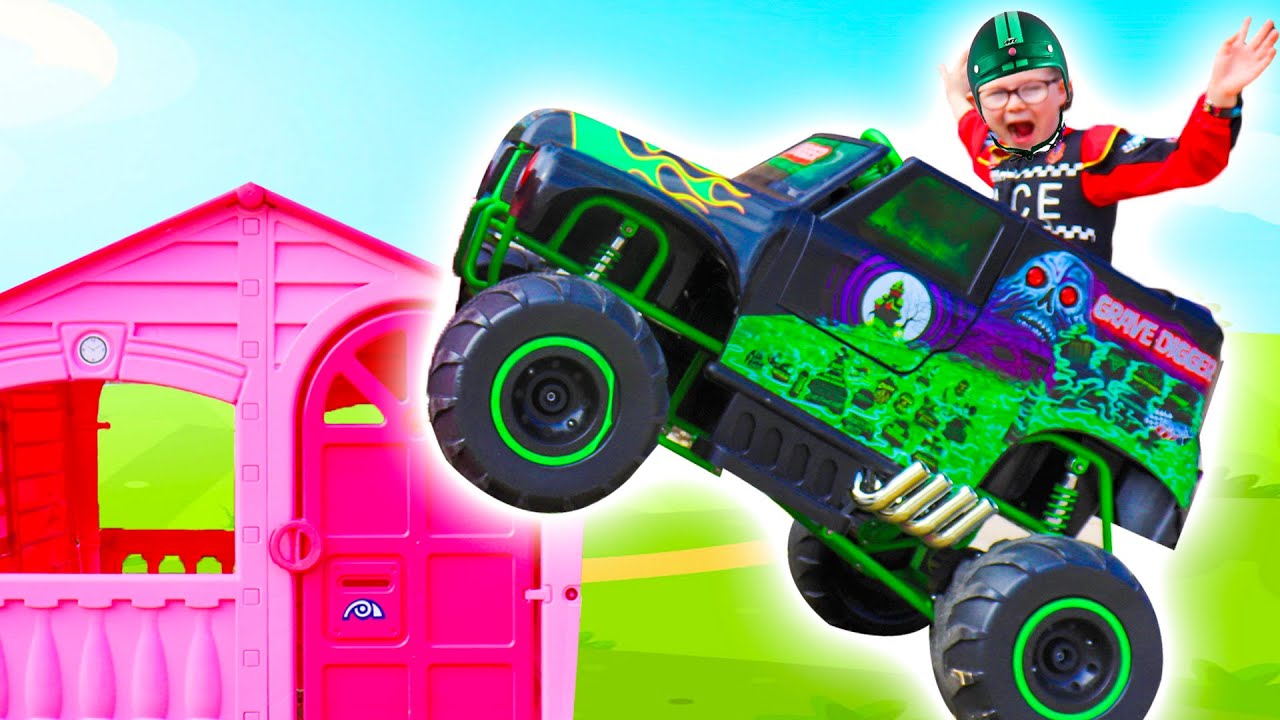 Power Wheels MONSTER TRUCK for Kids YouTube