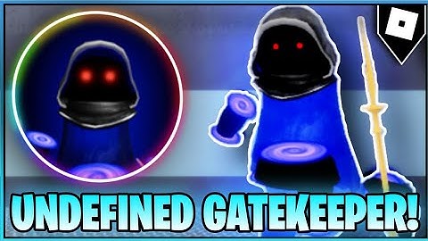 How to get the ‘‘UNDEFINED GATEKEEPER’’ BADGE + MORPH in ACCURATE PIGGY ROLEPLAY!- ROBLOX