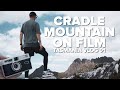 Cradle mountain on film ilford sprite 35ii  travel tasmania 2022 vlog 01