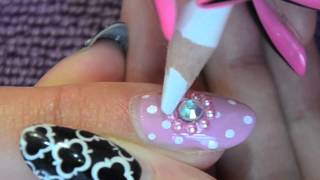 Nail Art Tutorial - Tokyo Inspired Nail Art by Kitsune Nails