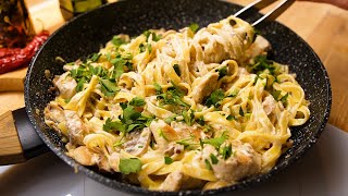 I've Never Had Such Delicious Pasta ❗️ Creamy Chicken Pasta Recipe