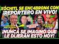 DE ÚLTIMA HORA! XÓCHITL SE ENC4BRON4 CON REPORTERO ¡POR DECIRLE CHISMOSA! AMLO INE CLAUDIA HOY