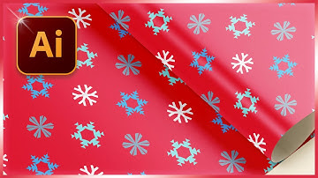 How to Make a Christmas Snowflake Pattern | Adobe Illustrator